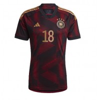 Camisa de Futebol Alemanha Jonas Hofmann #18 Equipamento Secundário Mundo 2022 Manga Curta